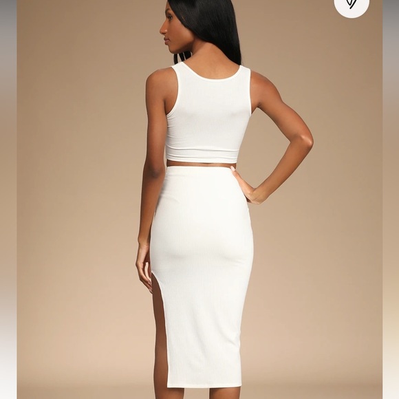 Lulus Two-Piece Midi Dress - Picture 4 of 5